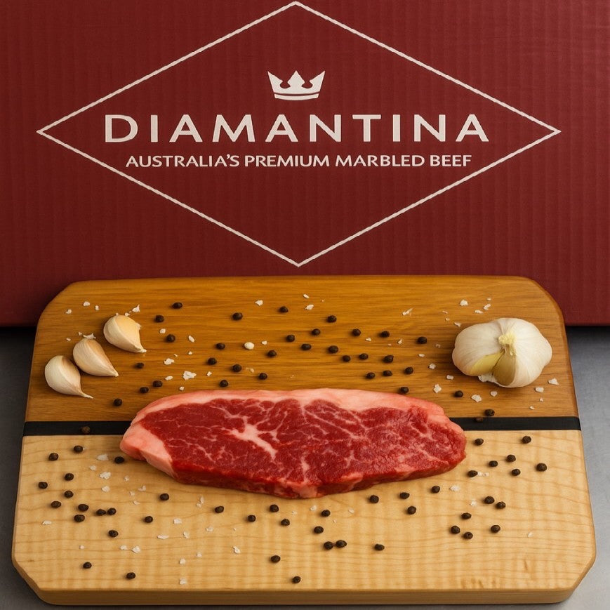 Diamantina - Australian - Striploin. MB4/5 Grain-Fed 100 Days.