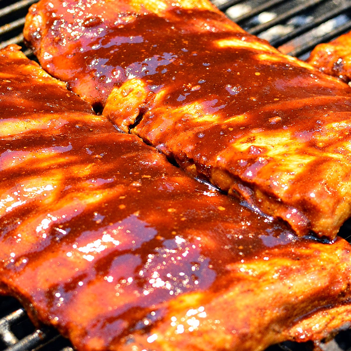 Half Rack Pre-Cooked Pork Ribs Glazed With BBQ Sauce – Bangkok Beef