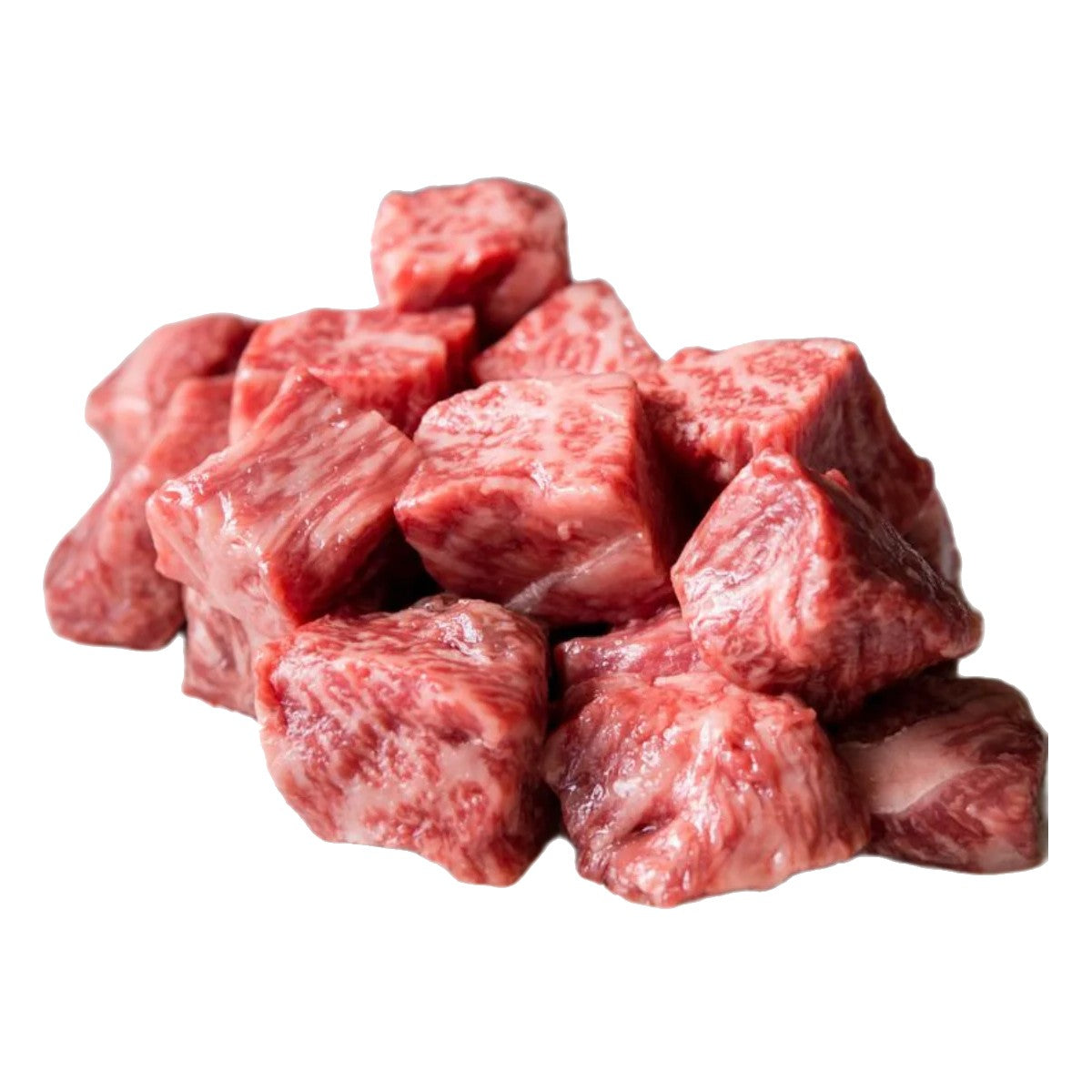 Diamantina - Australian - Wagyu Top Sirloin Steak Steak Bites / Diced Steak. MB6/7