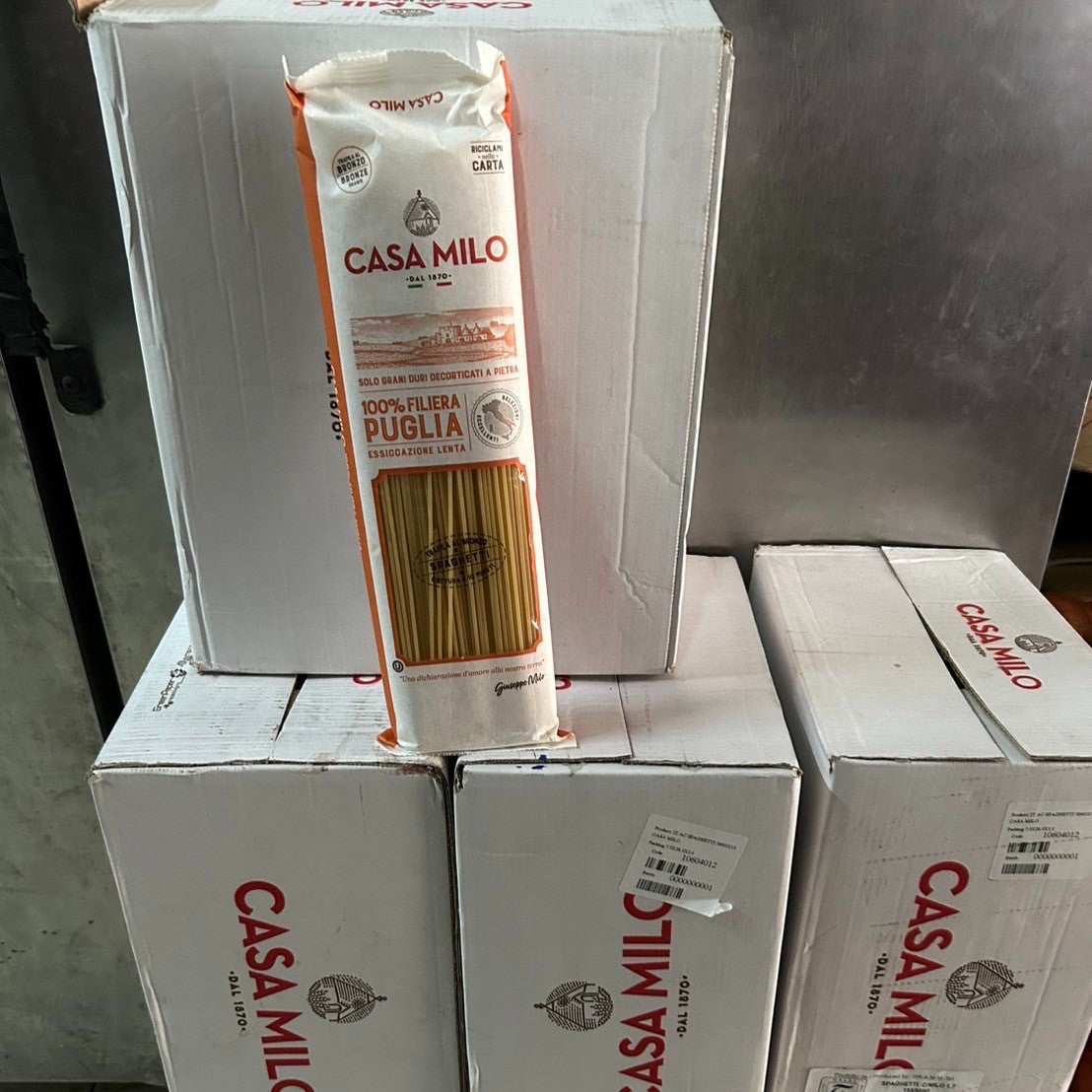 Casa Milo - Italian - Spaghetti. Authentic Italian pasta imported from Puglia. Buy one Get one (500g each)