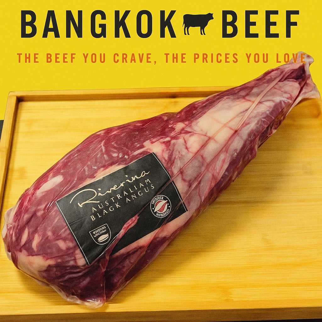 Riverina Angus - Australian - Black Angus Tenderloin. MB2+ Grain-Fed 150 Days.