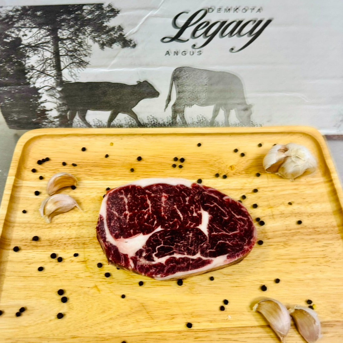 DemKota Legacy Angus - USA - Upper Choice to Prime Grade Ribeye. MB3/4 Grain-Fed [ November Harvest Promotion ]