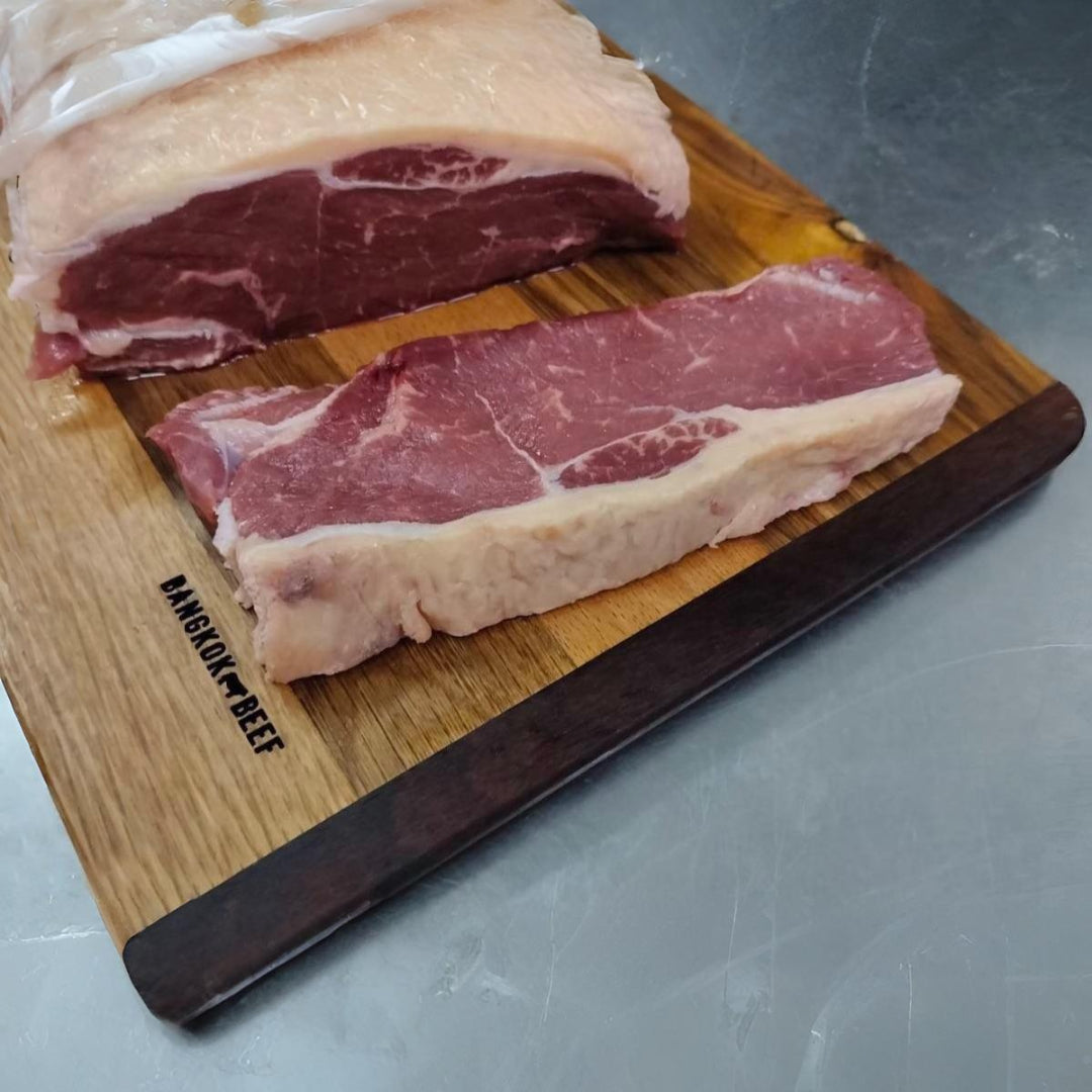 Silver Fern - New Zealand - Prime Steer Black Angus Striploin. Grass-Fed Aged 21 Days [ November Harvest Promotion ]