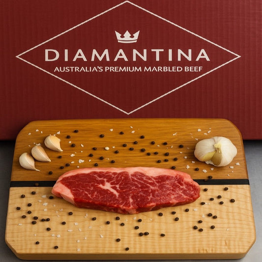 Diamantina - Australian - Striploin. MB4/5 Grain-Fed 100 Days.