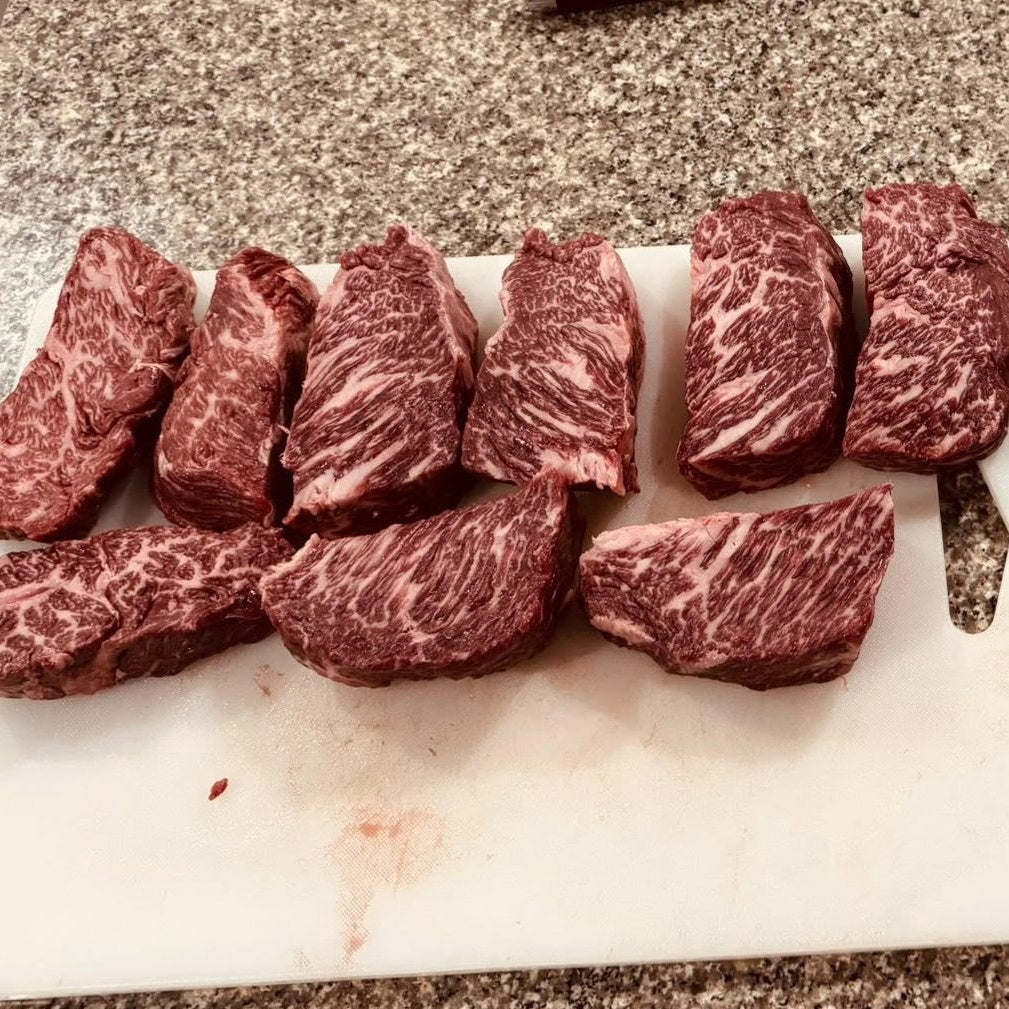 Carrara Wagyu - Australian - Denver Steak. MB6/7 Grain-Fed 350 Days.