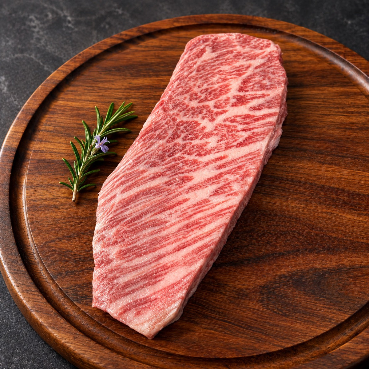 Kagawa Olive Wagyu Japanese Denver Steak A5 (MB8/9) Grain-Fed 250g (±30g) – Bangkok Beef