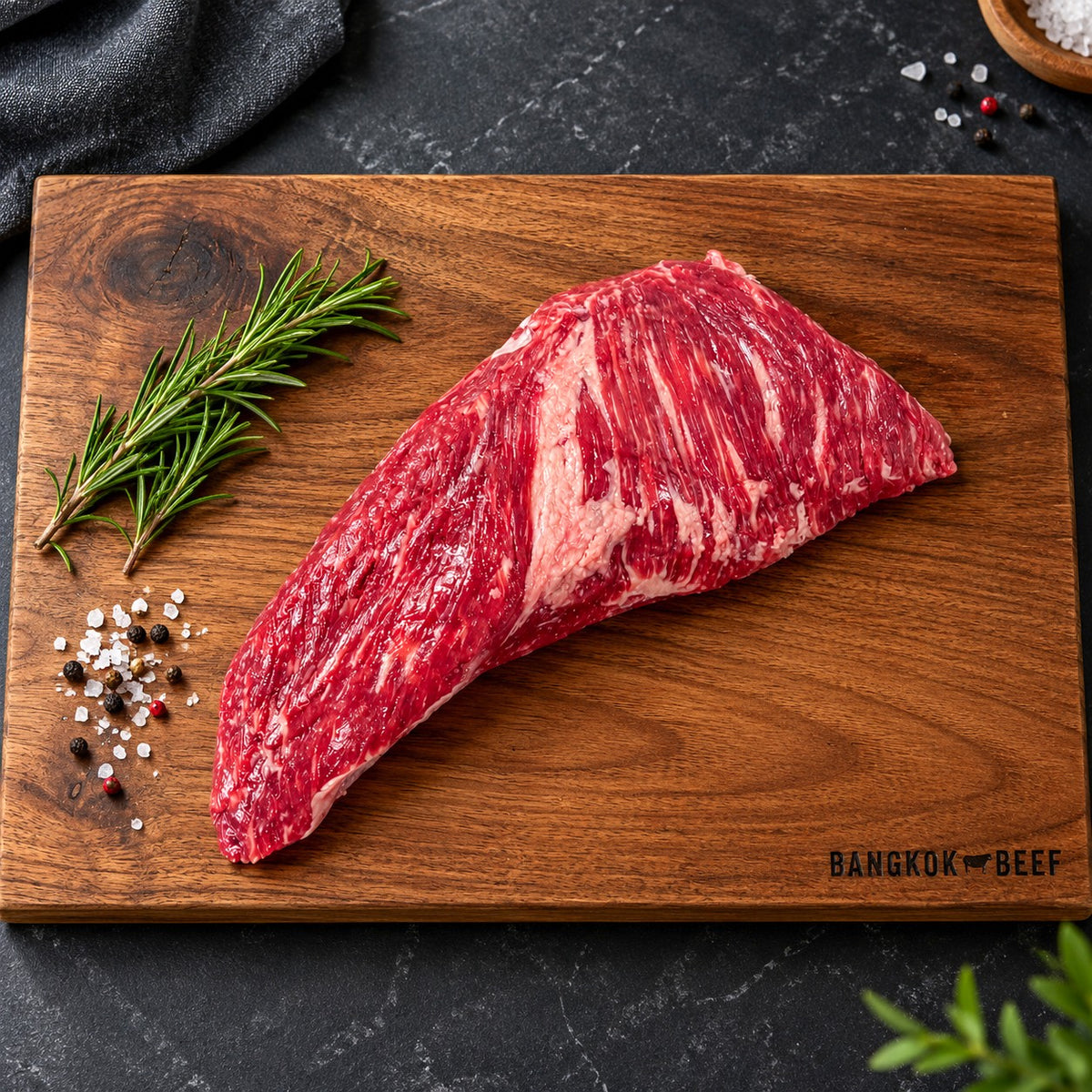 Teys Riverine Classic Australian Tri-Tip MB2+ Grain-Fed 1pc x 2kg (±100g) – Bangkok Beef