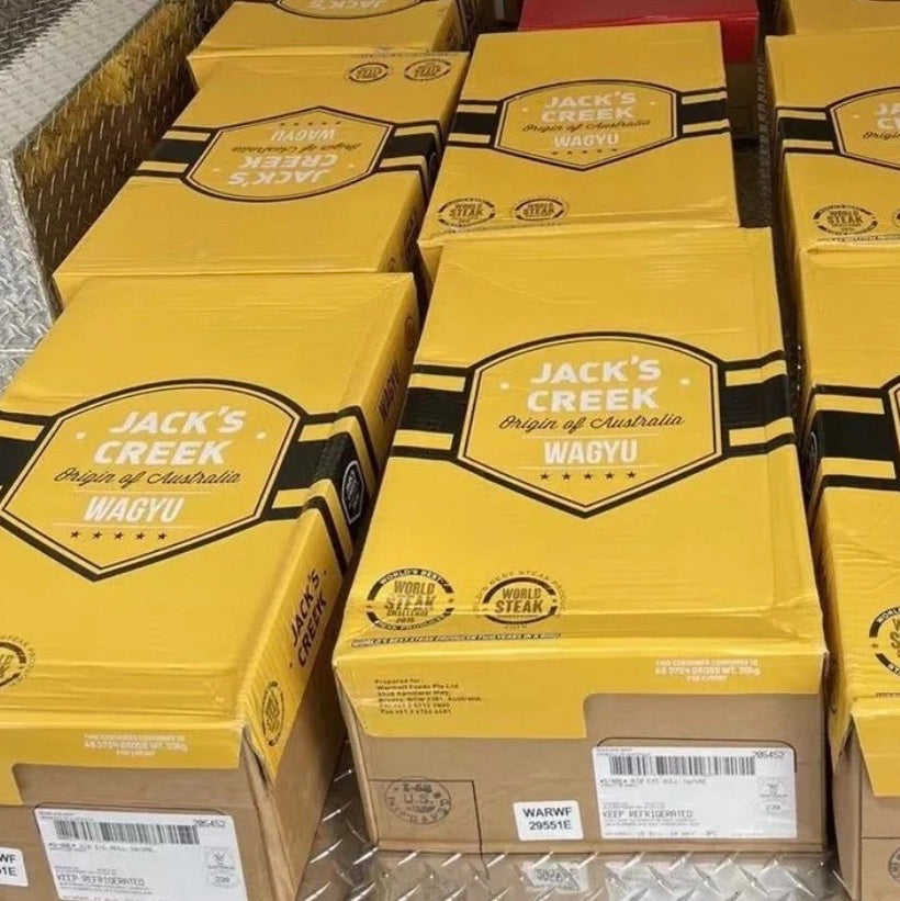 Jack's Creek - Australian - Rump Steak. MB8/9 Grain-Fed 400 Days. World Champion