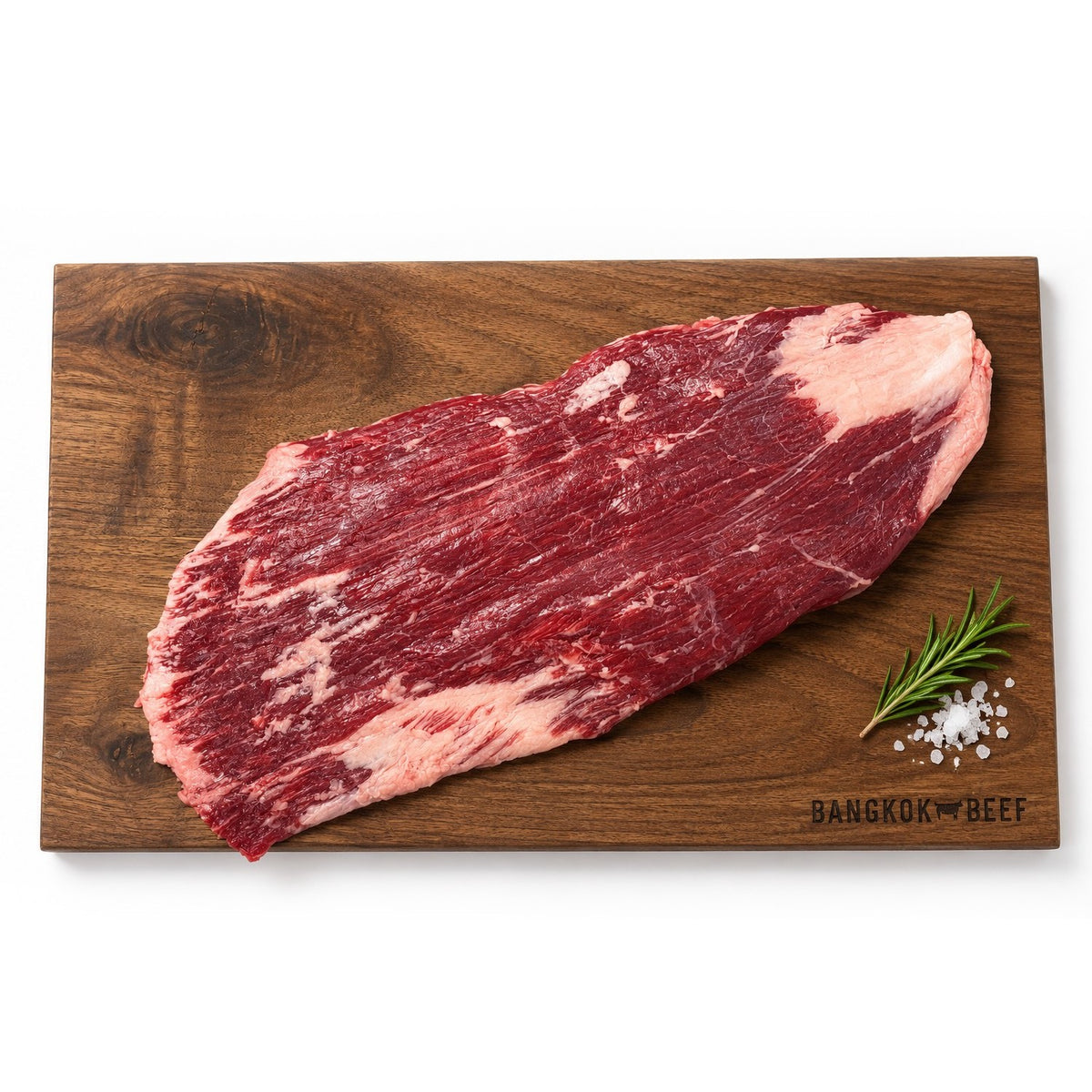 Tender Valley Australian Flank Steak MB3+ Grain-Fed 4pc x 250g (1Kg ±50g) – Bangkok Beef