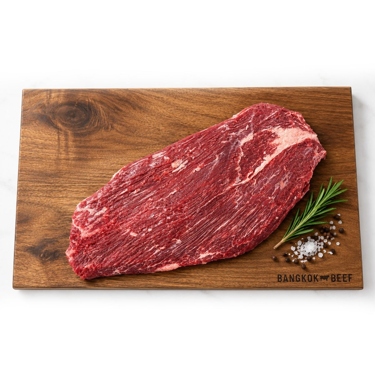 Teys Riverine Classic Australian Flank Steak MB2+ Grain-Fed 4pc x 250g (1Kg ±50g) – Bangkok Beef
