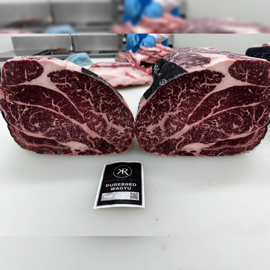 King River - Australian - Wagyu Chuck Roast. MB4/5 Grain-Fed 270 Days. Big Marbling
