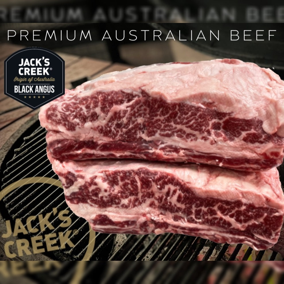 Jack's Creek - Australian - Short Ribs. MB3+ Grain-Fed