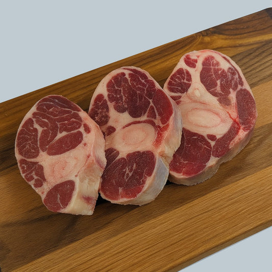 Jac Wagyu - Australian - Wagyu Shank (Bone-In). MB4/5 Grain-Fed 100% Full-Blood (3cm Thick) [ Christmas Promotion ]