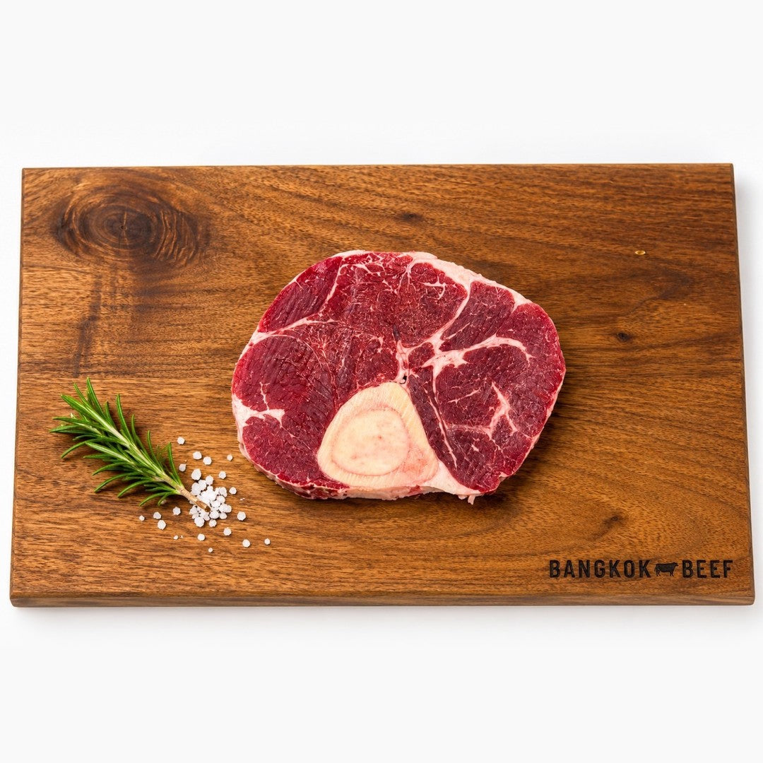 Dine Unique Australian Angus Shank (Bone-In) Grain-Fed Cross-Cut Osso Buco – Bangkok Beef