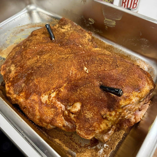 Free Range Pork Butt.