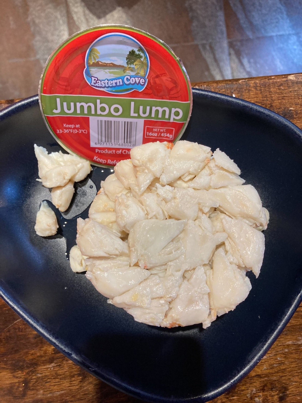 Eastern Cove Jumbo Lump Crab Meat Pasteurized 454g Tin – Bangkok Beef