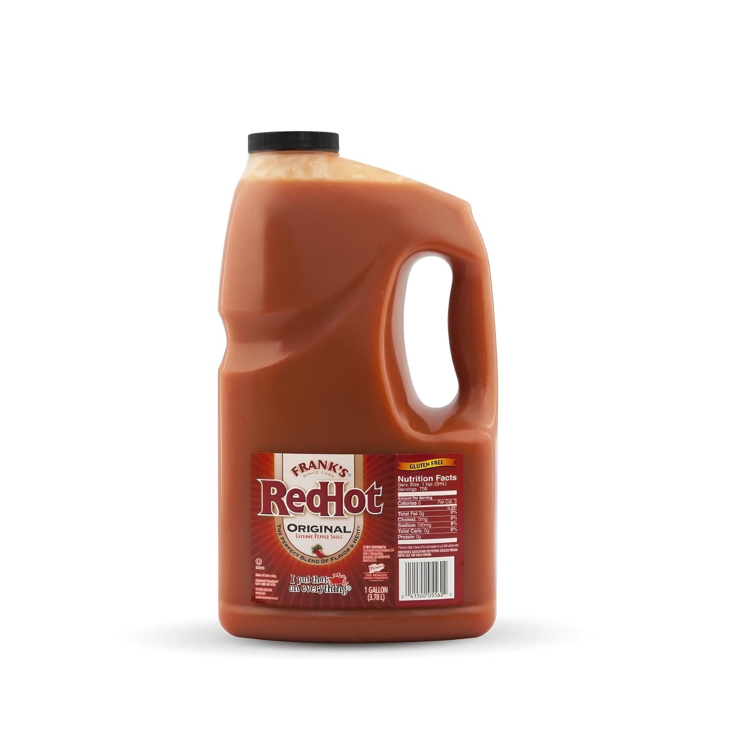 Franks - Original Hot Sauce. 3.78 liter (1 gal)