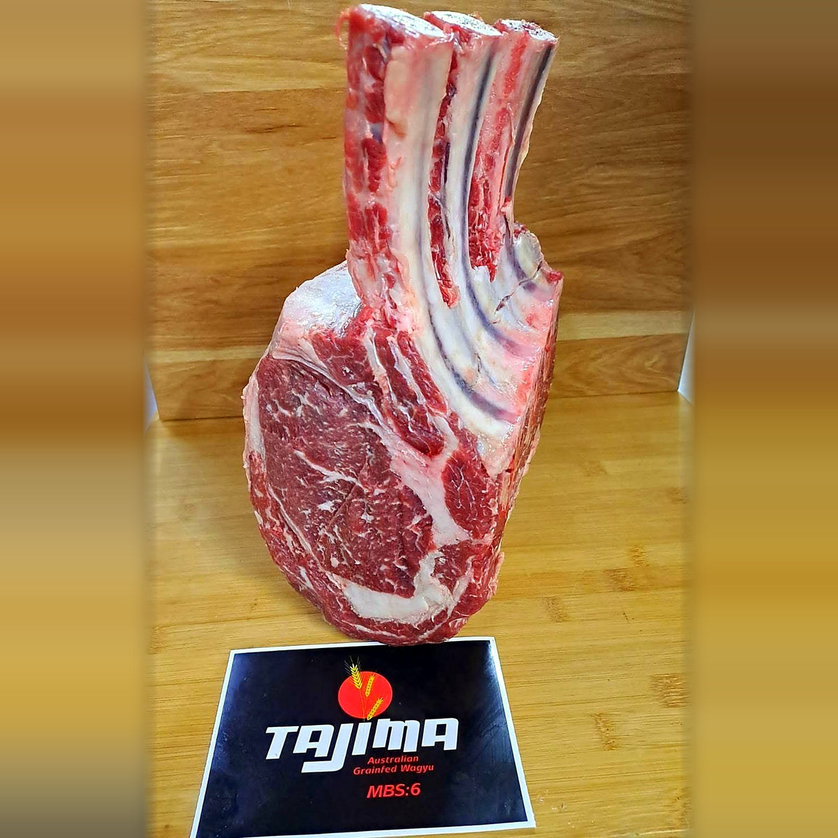 Tajima - Australian - Wagyu Ribeye Roast (Bone-In). MB6 Grain-Fed 350 Days. [ Taste Of Australia Promotion ]